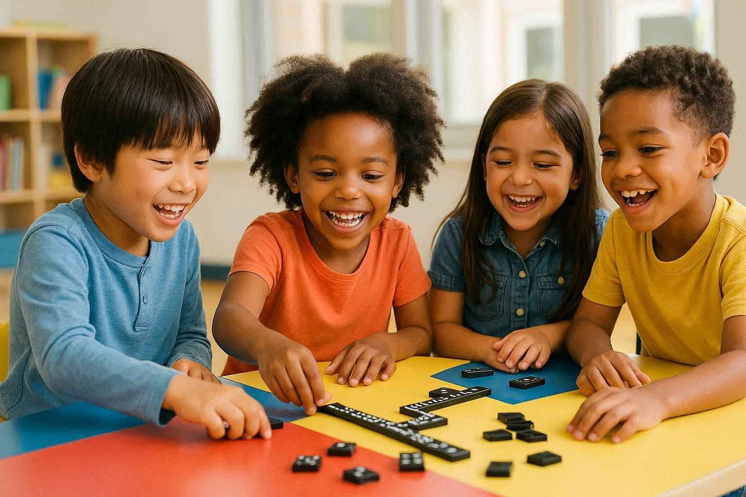 Jeux de dominos éducatifs : comment stimuler efficacement l’apprentissage des enfants