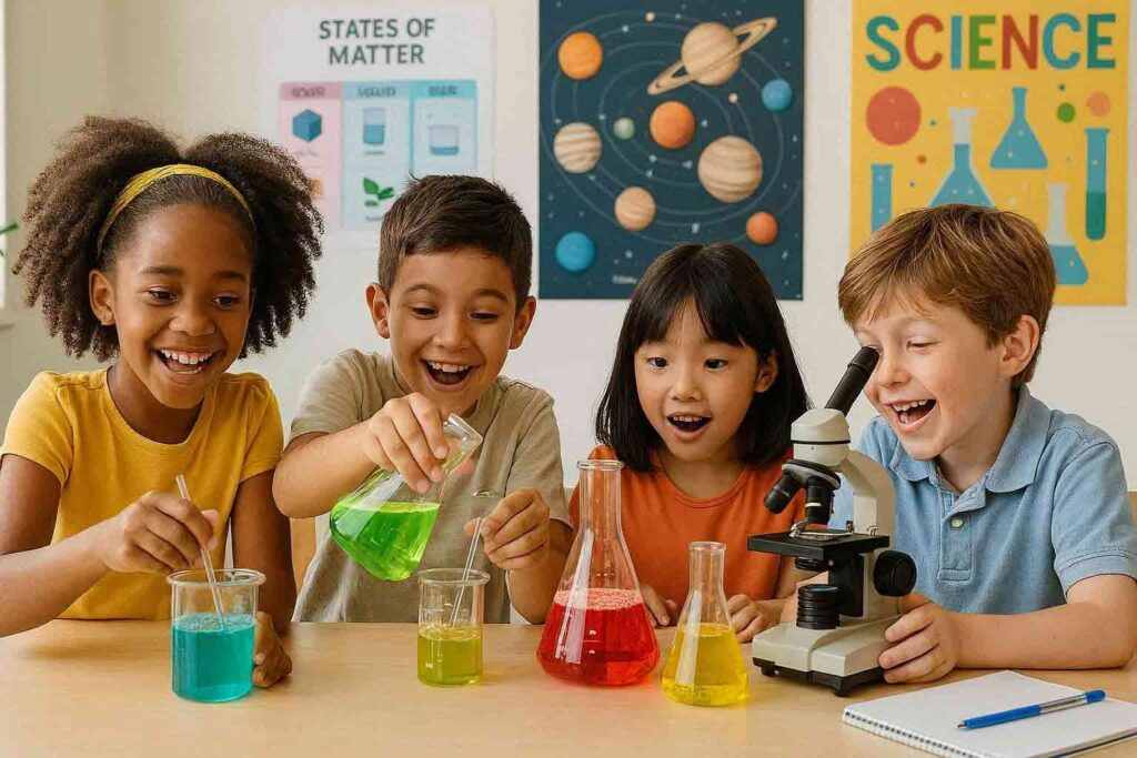 Découvrez des activités de découverte scientifique pour éveiller la curiosité des jeunes en 2025